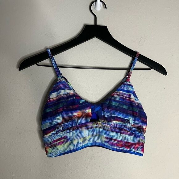 Athleta Redondo Keyhole Bikini Top Size S - Picture 3 of 11